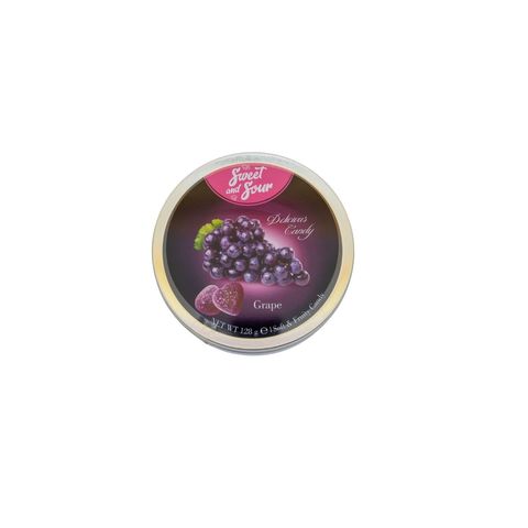 Mrs Sweet And Mr Sour Grape Soft Candy 128g