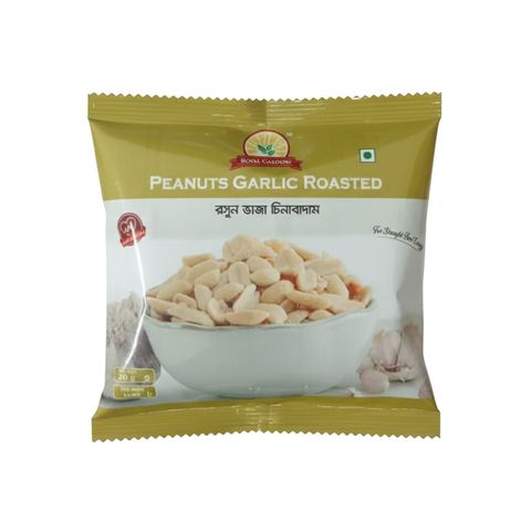 Royal Gardens Garlic Roasted Peanuts 20g