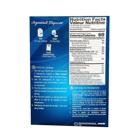 Shan Custard Powder Vanilla 200g