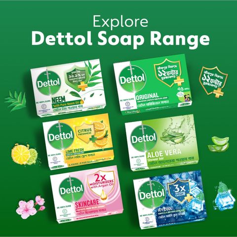 Dettol Soap Original Germ Defence 50g