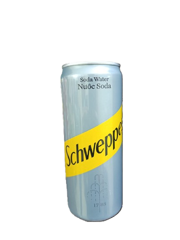 Schweppes Soda Water Can 320ml