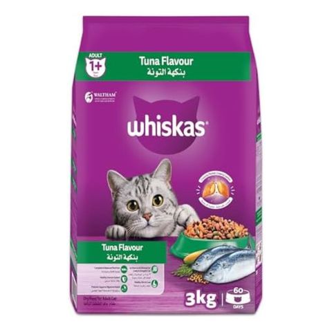 Whiskas Cat Food - Tuna Flavour 3kg