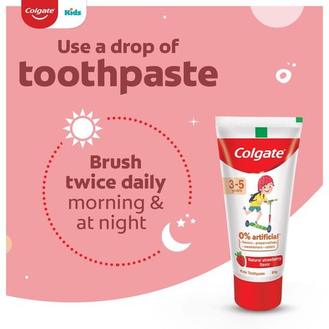 Colgate KidsToothpaste N St flvr 80g3-5Y