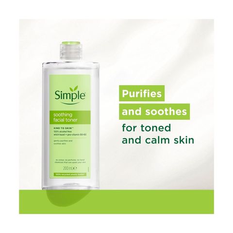 Simple Soothing Facial Toner 200ml