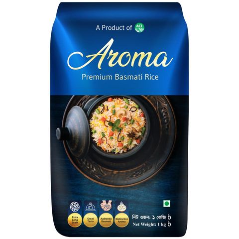 ACI Aroma Premium Basmati Rice 1kg