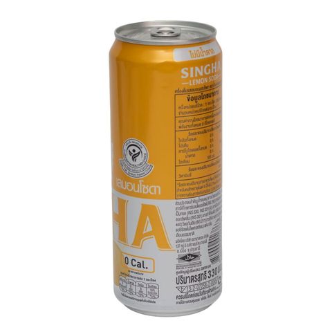 Singha Lemon Soda Zero Sugar 330ml