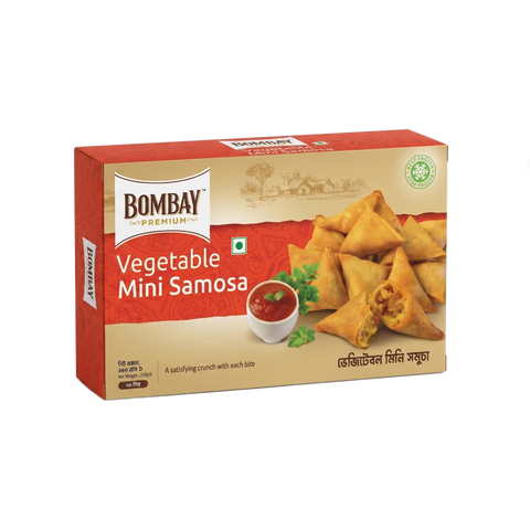 Bombay Premium Vegetable Mini Samosa 25 Pieces 250g