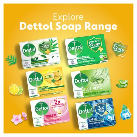 Dettol Soap Citrus Fresh 75g