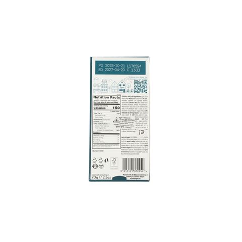 Belgian Milk Chocolate 70g