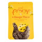 Pramy Omega Plus Pouch Chicken Meat Topping Cheese In Jelly For All Cats 70g 