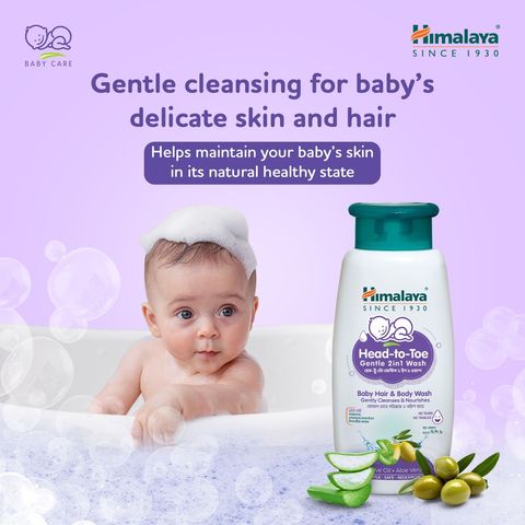 Himalaya Head To Toe Gentle 2 In 1 Wash 200ml