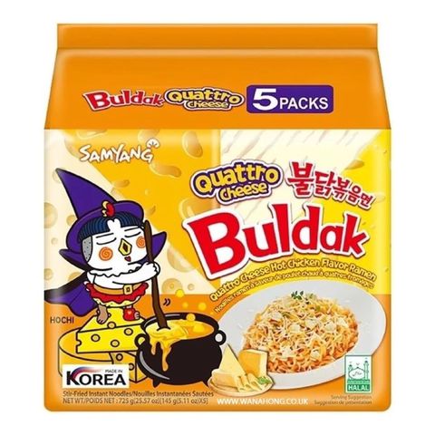 Samyang Quattro Cheese Hot Chicken Flavor Ramen 725g