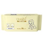 Clean Zen Biodegradable Baby Wipes Pouch Pack 50 Pieces