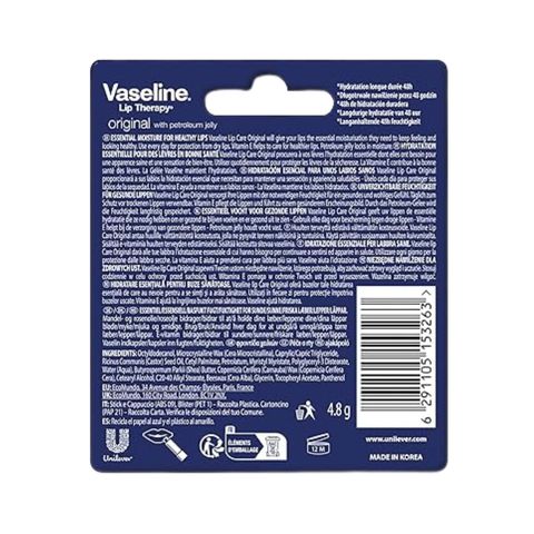 Vaseline Lip Therapy Orginial  4.8g
