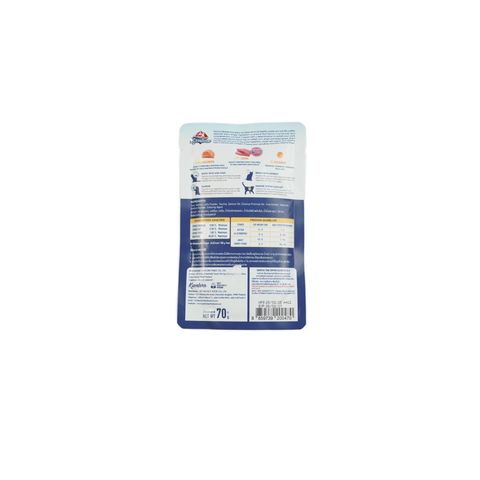 Kaniva  Tuna Topping Salmon  Cat Pouch  70g