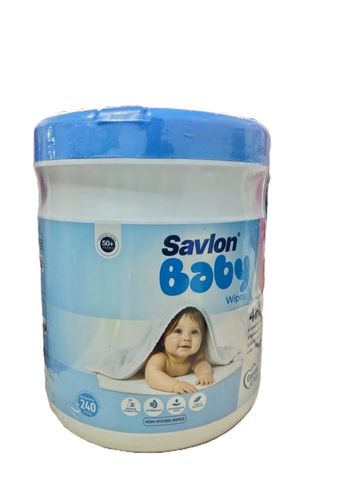 Savlon Baby Wipes Jar 240 Pieces