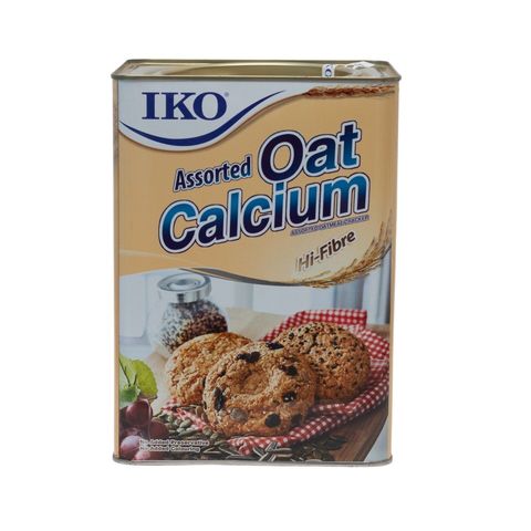 Iko Hi Fiber Assorted Oat Calcium Tin 700g