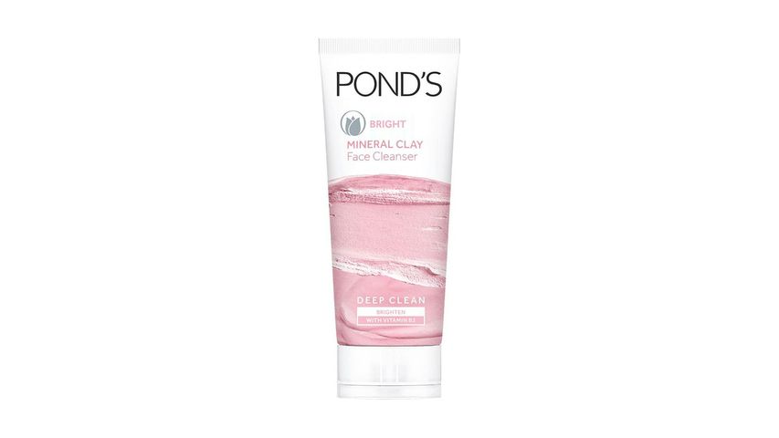 Pond's Facial Foam Bright Beauty Mineral Clay with Vitamin B3+ 90g