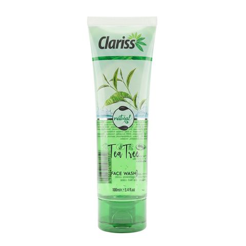 Clariss Face Wash Tea Tree HD Whitening 100ml
