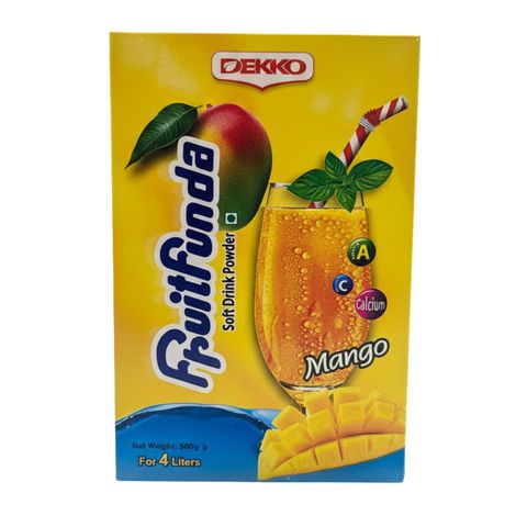 Dekko Fruit Funda Soft Drink Powder Mango 500g