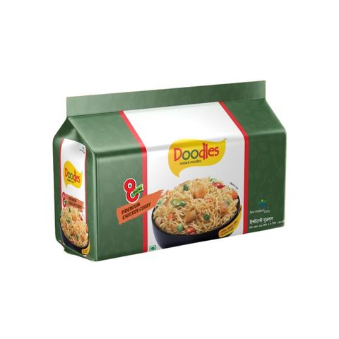 Doodles Instant Noodles Chicken Curry 8 Pieces