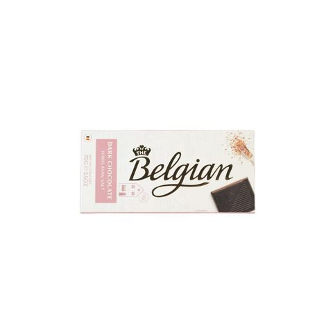 Belgian Dark Chocolate Himalayan Salt 70g