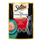 Sheba Tuna Chicken and Scallop Flavor Cat Food 70g