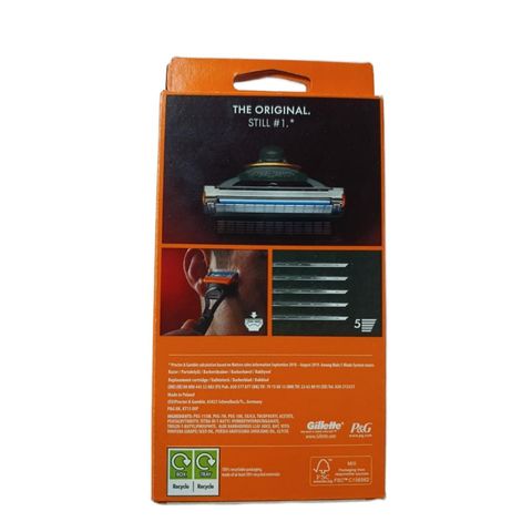 Gillette Fusion 5 1 Razor 1 Cartridge 1 Piece