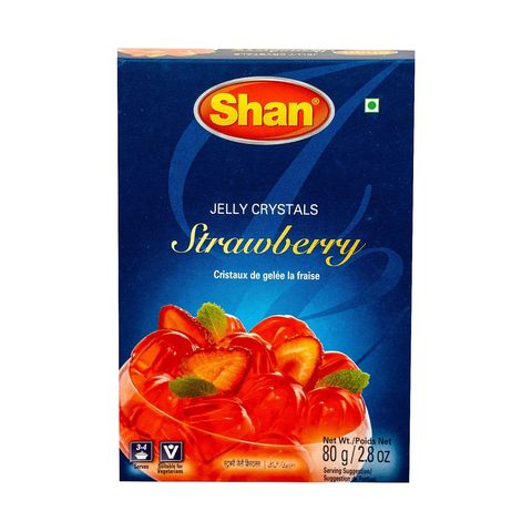 Shan Jelly Crystals Strawberry Flavor 80g
