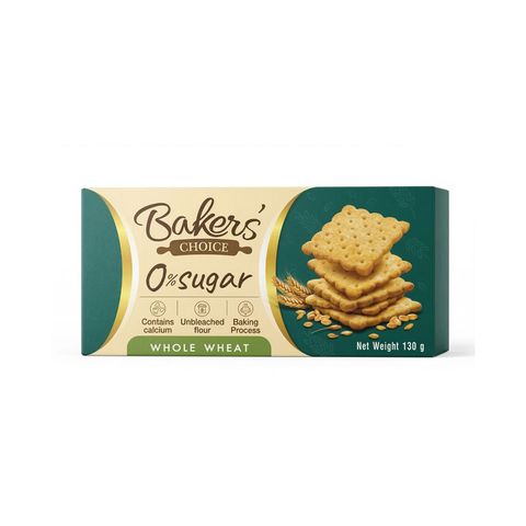 Bakers Choice Whole Wheat Crackers 130g