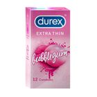 Durex Extra Thin Bubblegum Flavoured Condoms For Men 12 Pieces