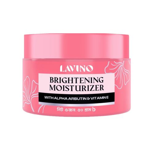 Lavino Brightening Moisturizer With Alpha Arbutin & Vitamin E 50ml