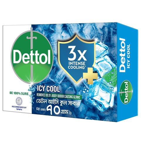 Dettol Soap Cool Odour Protection 70g