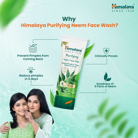 Himalaya Purifying Neem Face Wash 100ml