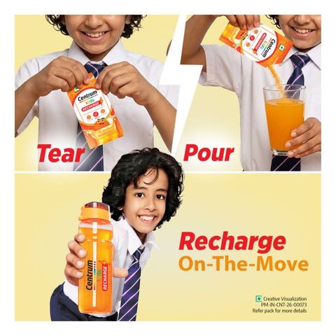 Centrum Recharge Kids Orange Flavor 5g 6 Sachets