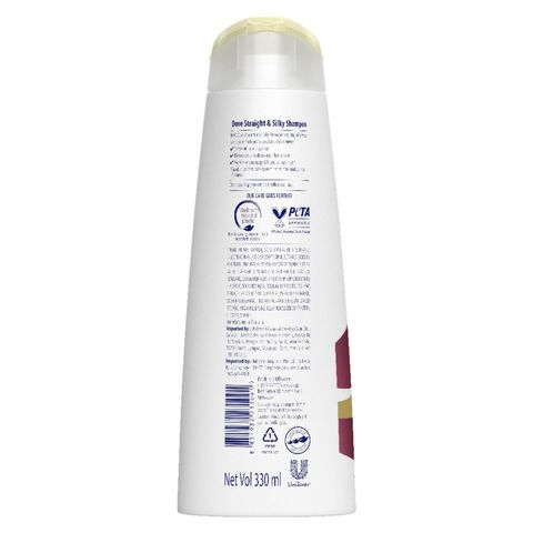 Dove Straight & Silky Shampoo 330ml