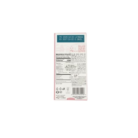 Belgian Dark Chocolate Himalayan Salt 70g