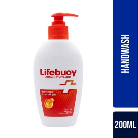Lifebuoy Handwash (Soap) Total Pump 200ml