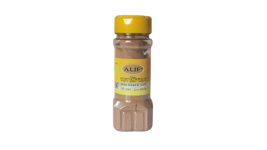Alif Hot Black Salt 100g