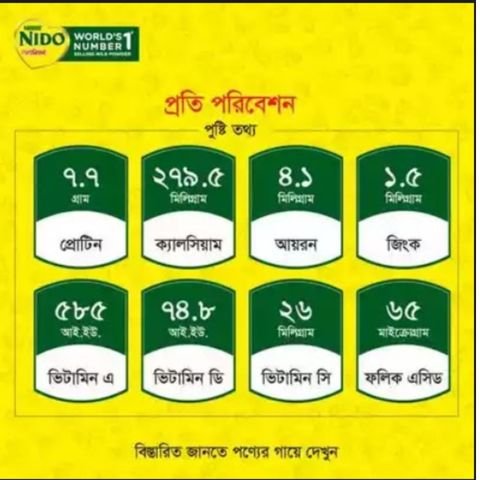 Nestle Nido Fortigrow Instant Full Cream Milk Powder 350g
