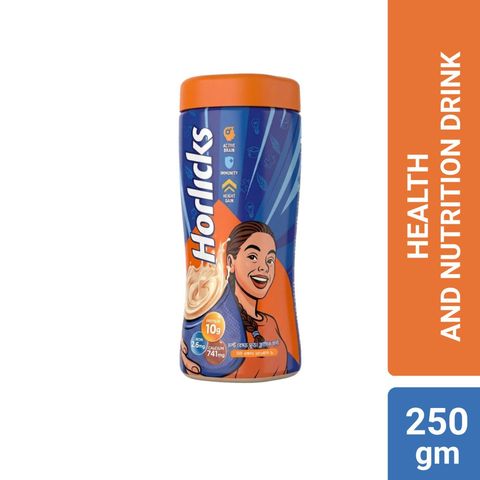 Standard Horlicks Health And Nutrition Drink Jar 250g