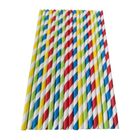 Disposable Paper Straw Set 100 Pieces