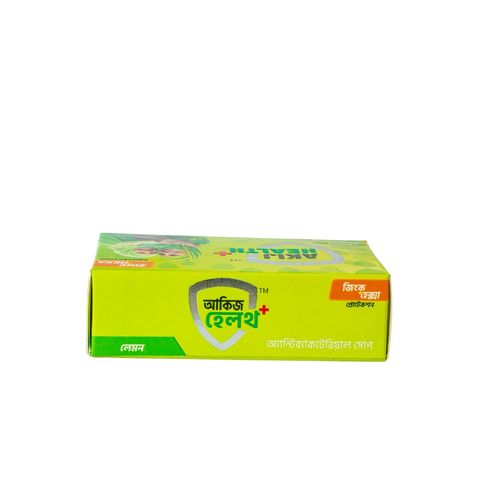 Akij Health + Soap Antibacterial Toilet Soap Lemon 100g
