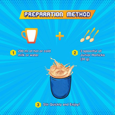 Junior Horlicks Health and Nutrition Drink Stage-2 Jar 500g (Powder Drink)