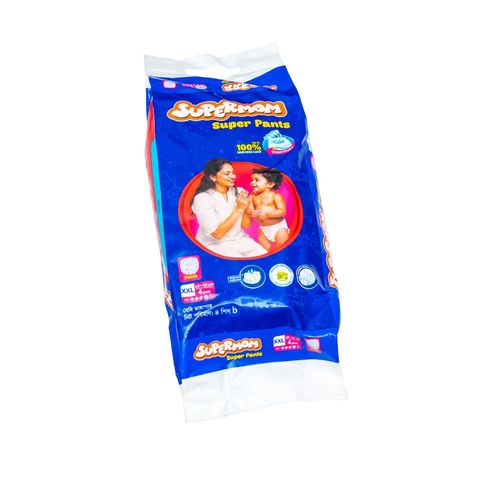 Supermom Baby Pant Diaper Xxl 14-25kg 4 Pieces