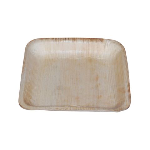 Pisces Areca Leaf - Square Plate 6" Set of 6 Pieces