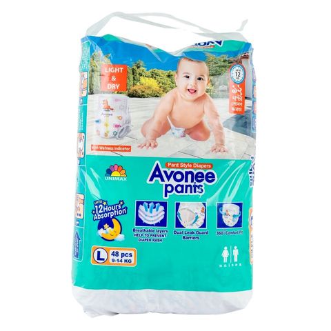 Avonee Pants L (9-14kg) 48 Pieces