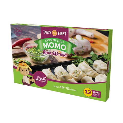 Tasty Tibet Chicken Chili Momo 12 Pieces
