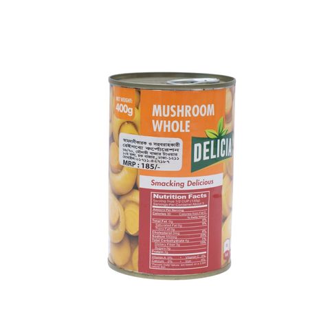 Delicia Mushroom Whole 400g