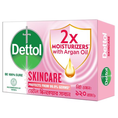 Dettol Soap Skincare with Moisturizers 120g